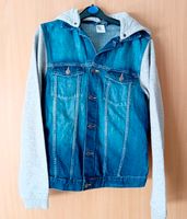 Blaue  Jungen Jeansjacke mit Stoff Gr. 170  H& M Nordrhein-Westfalen - Laer Vorschau