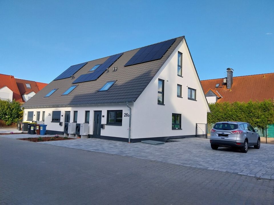 Energieeffizientes Wohnen in diesem topmodernen Neubau, Ersbezug (Reihenendhaus) in Rüsselsheim