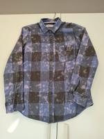 Hollister bluse kariert blau grau gr. s / 36 Hessen - Limburg Vorschau