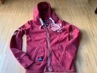 Superdry Hoodie Zipper rot XS Bayern - Germering Vorschau