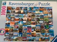 Puzzle Ravensburger "99 beautiful places" 1000 Teile Nordrhein-Westfalen - Minden Vorschau
