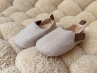Baby Schuhe ,, Taufe „ Leinenoptik Beige Gr. 20 Nordrhein-Westfalen - Lünen Vorschau
