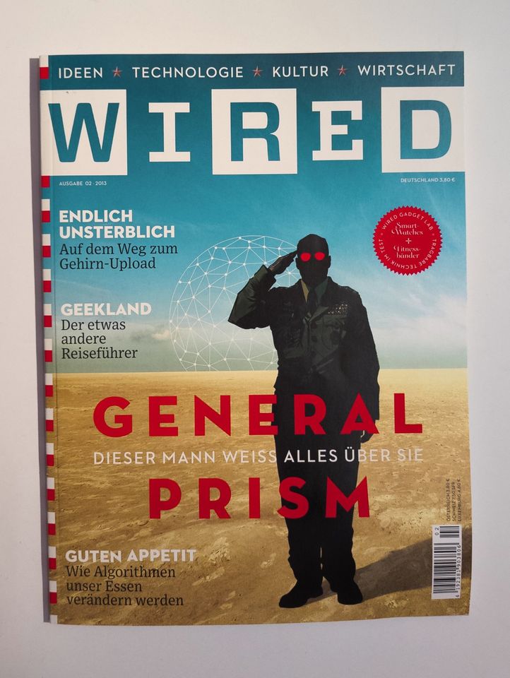 Wired Magazin deutsch, 5 Ausgaben (inkl. Ausgabe 1) in Berlin
