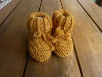 NEUE Babyschuhe Hand-gestrickt (9,5 – 11 cm) Merino Sachsen - Ehrenfriedersdorf Vorschau