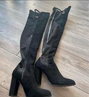 Overknees Stiefel schwarz Größe 39 Bayern - Affing Vorschau