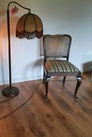 Vintage Retro 50er Jahre Stuhl gepolstert mit Stehlampe Bielefeld - Stieghorst Vorschau