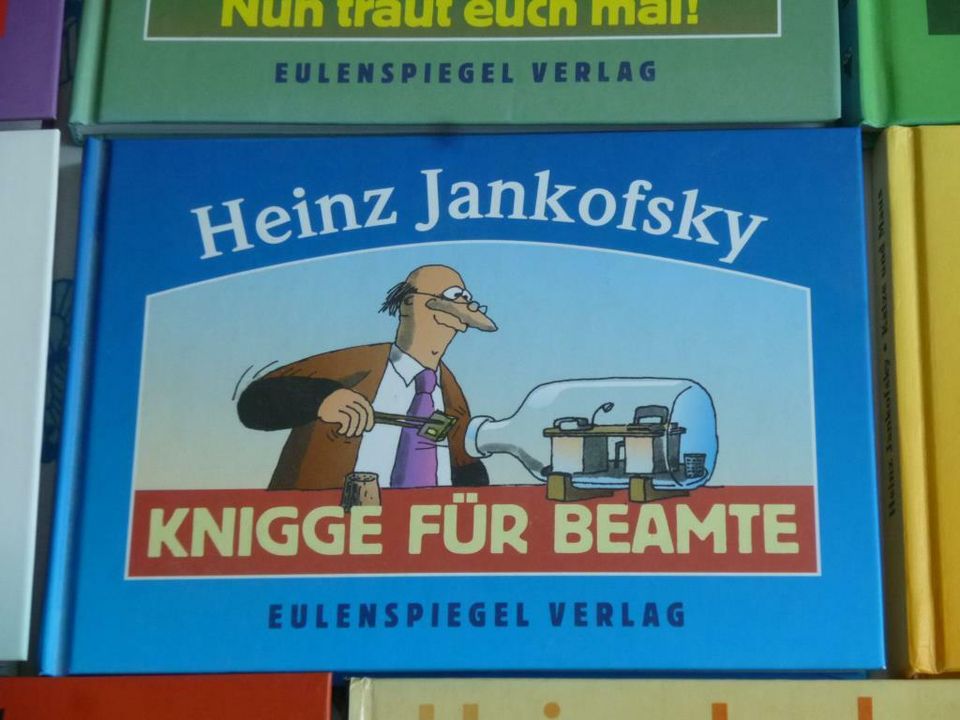 8 x Heinz Jankofsky- Bücher in Halle