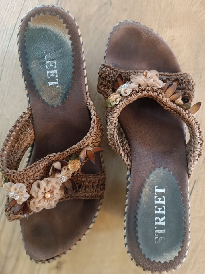 Sommer Schuhe Damen Keilabsatz Kork in Mühlhausen i.d. Oberpfalz