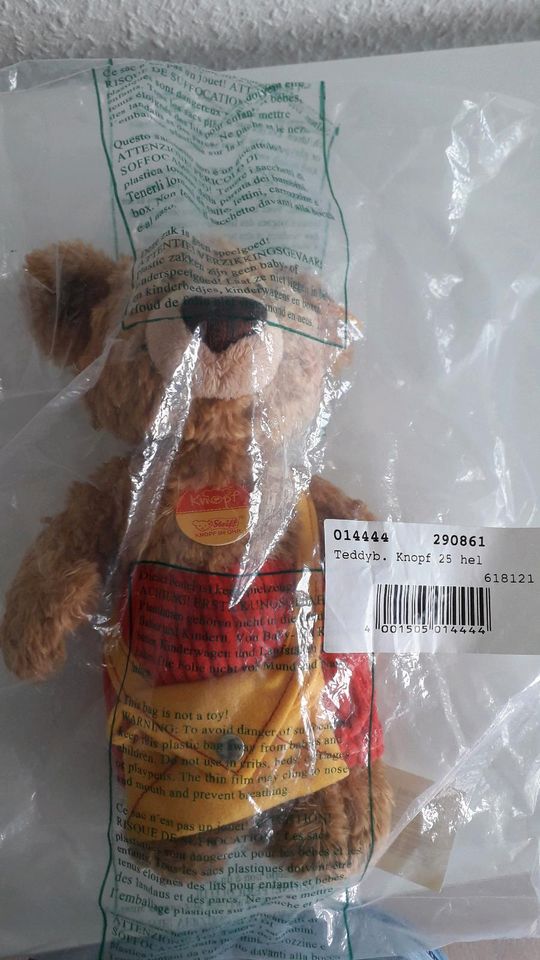 ●● 014444 Teddybär 25 cm groß NEU OVP ●● in Saarlouis