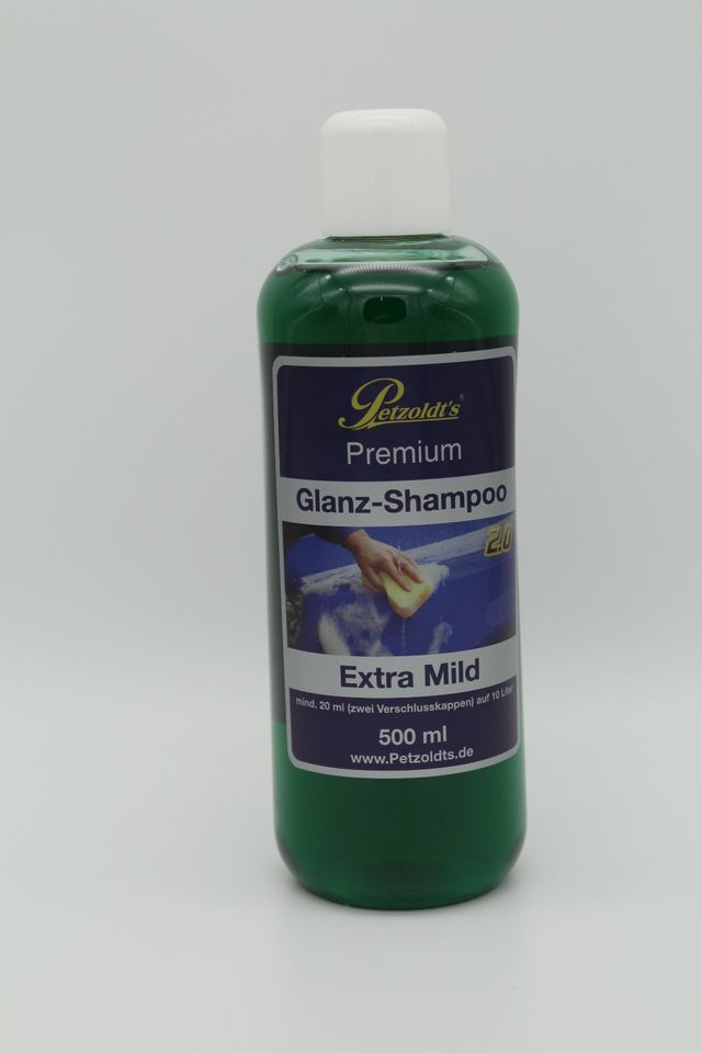 Premium Glanz-Shampoo 2.0, extra mildes Autoshampoo, 500ml in Medebach