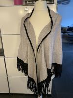 Witty Knitters großer Schal Stola Tuch grau cashmere Leder NEU Nordrhein-Westfalen - Bottrop Vorschau