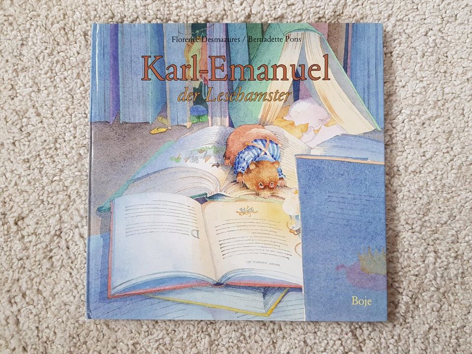 Kinderbuch: Karl-Emanuel der Lesehamster in Wolfsburg