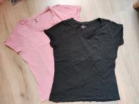 2 T-Shirts, rosa und schwarz, Gr. M Mecklenburg-Vorpommern - Wolgast Vorschau