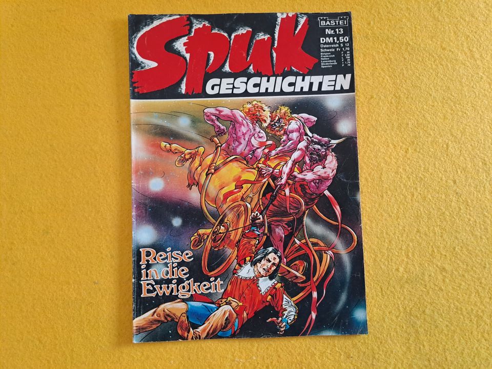 9 x SPUK - Geschichten ab Nr. 1 Bastei Verlag in Schmelz