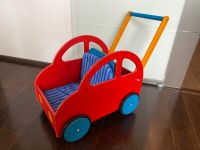 HABA Lauflernwagen und Spielauto, rot/ blau Hessen - Bischoffen Vorschau