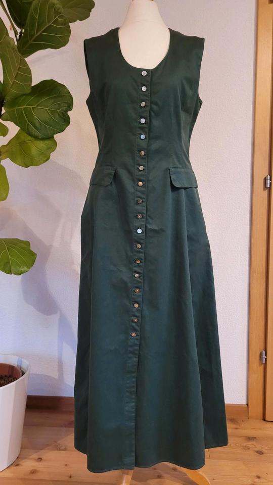 STRENESSE langes Kleid /Maxikleid - dunkelgrün - Gr. 38 - Vintage in Mittenwald