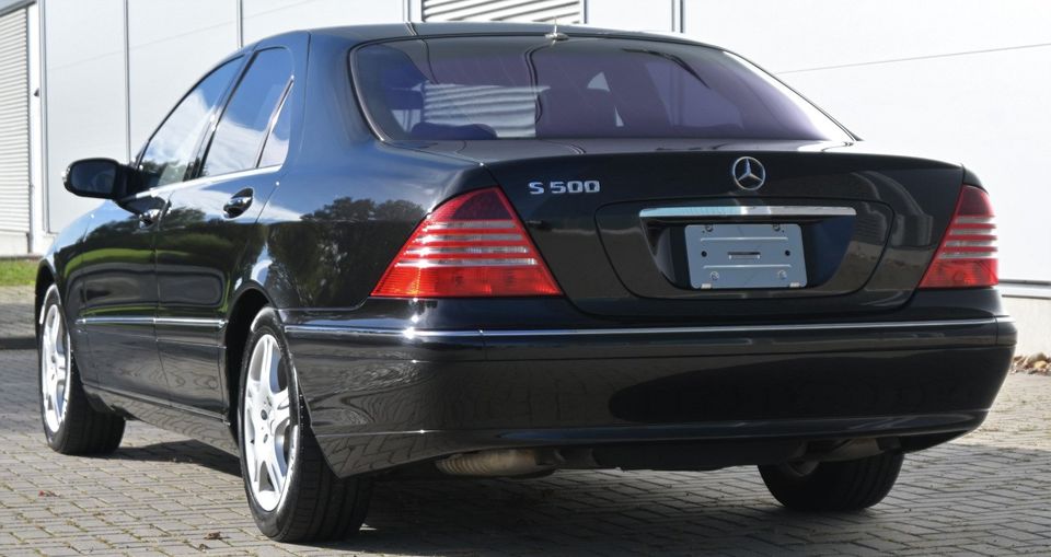 Mercedes Benz S500 V8 306PS Schwarz,7G-Tronic, Japan import in Barsbüttel