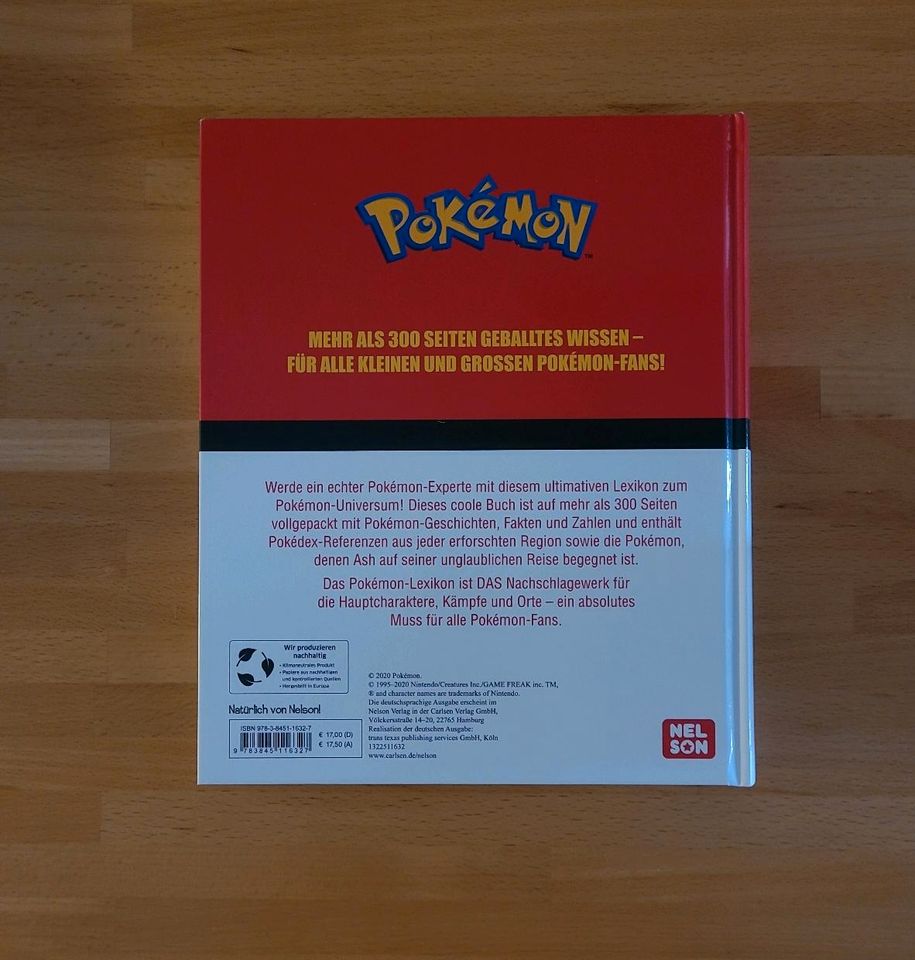 Pokémon Buch das große Lexikon wie neu ungelesen in Weisweil