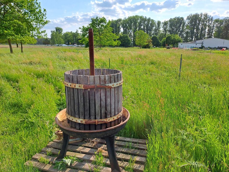 Alte Saftpresse in Böhl-Iggelheim