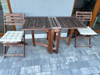 Ikea Äpplarö Gartenmöbel Set 1 Tisch, 2 Stühle klappbar Bayern - Teublitz Vorschau
