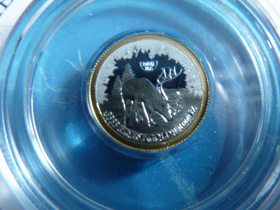 6 Goldmünzen Polar Life Mysterious Rodium mit Mappe und Zertifika in Hasenkrug bei Brokstedt