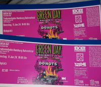 Zwei Green Day Tickets HH Trabrennbahn 11.06.2024 Schleswig-Holstein - Tackesdorf Vorschau