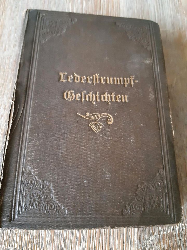 LEDERSTRUMPF Geschichten ANTIKES BUCH  19.JAHRHUNDERT in Hamburg