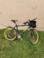 Herren Fahrrad mit Kindersitz und Korb Diamand 4 Crack Sachsen - Torgau Vorschau