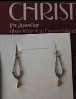 Platin 950 & 750 Gold Ohrstecker Ohrringe mit kleinen Brillanten Sachsen-Anhalt - Dessau-Roßlau Vorschau