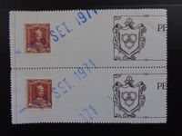 Imposta Generale Briefmarken Set in zusammenhängendem Paar aus Baden-Württemberg - Bad Saulgau Vorschau