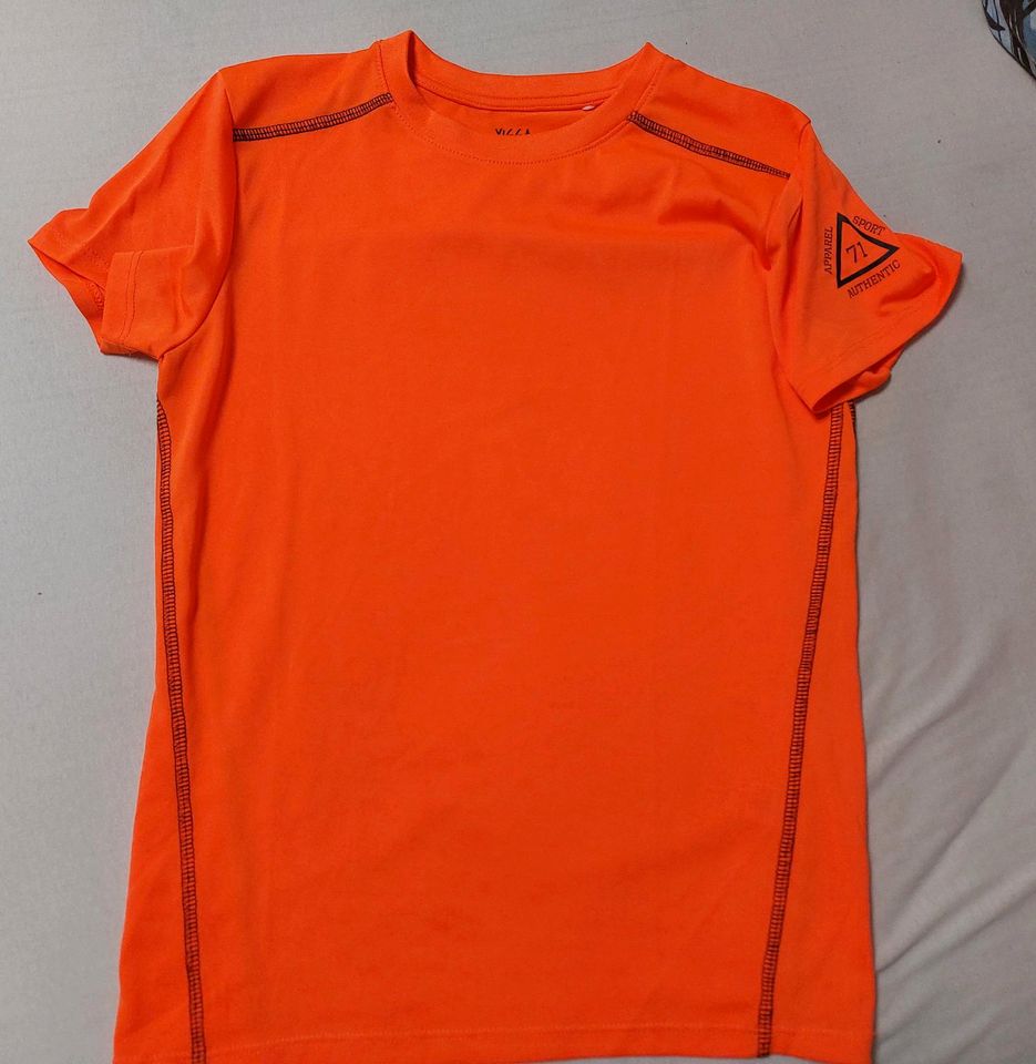 Yigga * Sportshirt * neonorange * Gr. 134 / 140 in Leuna