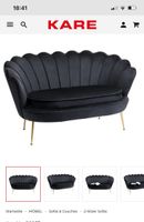 Kare Design SOFA WATER LILY 2-SITZER SCHWARZ samt NP 799€ Eimsbüttel - Hamburg Schnelsen Vorschau