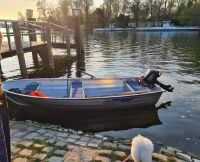 Linder Fishing 440 Aluminium Boot mit Außenborder, Trailer Plane Berlin - Zehlendorf Vorschau