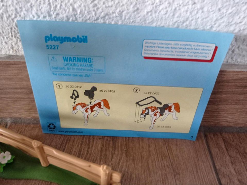 Playmobil Pferde Koppel in Tuningen