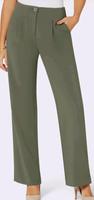 Creation l Marlenehose Bundfaltenhose khaki Gr. 42 Niedersachsen - Celle Vorschau