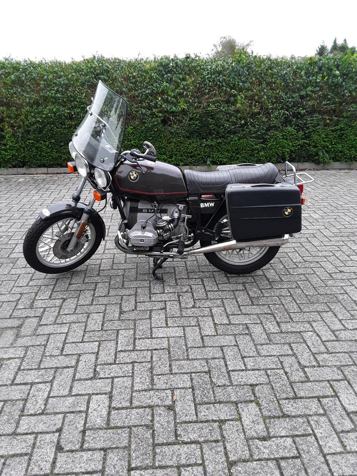 Motorrad Oldtimer BMW R45 in Großheide