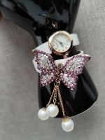 Armbanduhr mit Strass-Schmetterling für Damen und Mädchen Nordrhein-Westfalen - Nordkirchen Vorschau