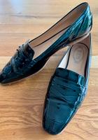 Original Tod‘s Loafers Ballerina Flats Schwarzes Lack Leder, 39,5 Stuttgart - Stuttgart-Süd Vorschau