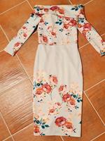 Kleid, Abendkleid, Hochzeit, Geburtstag, Blumen, Schulterfrei Berlin - Neukölln Vorschau