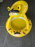 Kinder Baby Pool mit Dach Boat Waschbär gelb Sachsen - Radebeul Vorschau