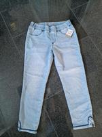 NEU - süße Jeans Jeggings TREDY Gr. 38 blau bleached Glitzer Nordrhein-Westfalen - Heinsberg Vorschau
