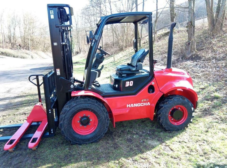 NEU Geländestapler Stapler 3t ALLRAD ähnlich Manitou 2m Gabeln in Rehborn