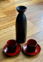 Art-Craft Sake Set aus Japan, Schwarz/Rot Lackiert Düsseldorf - Unterbilk Vorschau