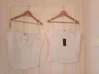 2 xFestliches Oberteil / Brauttop Gr. XXXL Neu - Nina Brautmode Sachsen - Jößnitz Vorschau