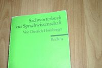Sachwörterbuch Sprachwissenachaft Homberger Reclam  wie neu Baden-Württemberg - Esslingen Vorschau