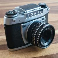 Spiegelreflexkamera EXA 1b DDR Domiplan 2.8/50 50mm Objektiv Sachsen - Meißen Vorschau