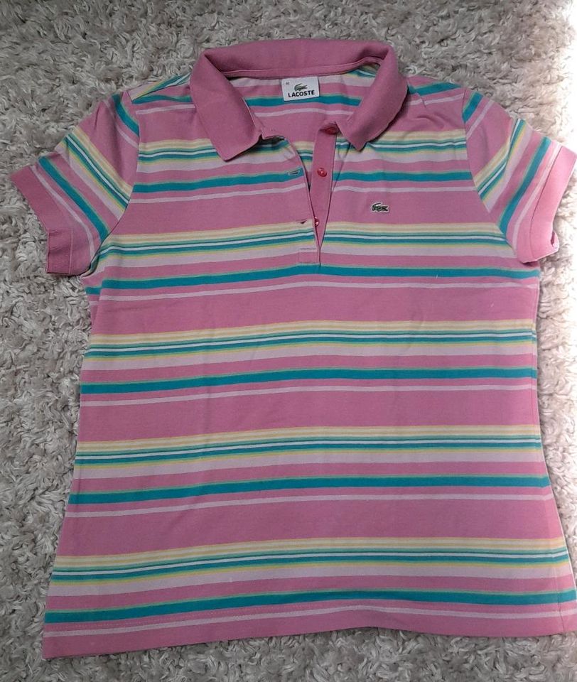 Lacoste Poloshirt, bunt,  Gr,. 40 /L in Gütersloh