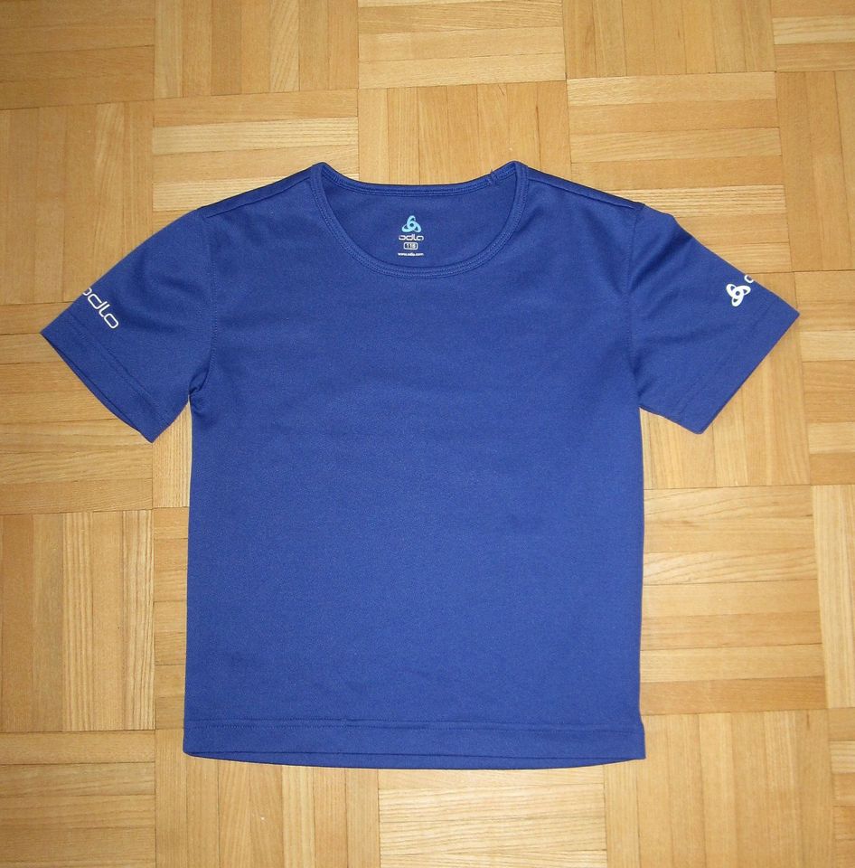 Odlo T-Shirt Funktionshirt Sportshirt Größe 116, blau in Polling