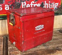 ORIG COCA COLA FISHTAIL PICNIC COOLER KÜHLBOX EISBOX VINTAGE COKE Nordrhein-Westfalen - Hamm Vorschau