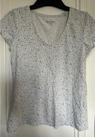 Weißes Blümchen Shirt Clockhouse Größe XL Sachsen - Böhlen Vorschau